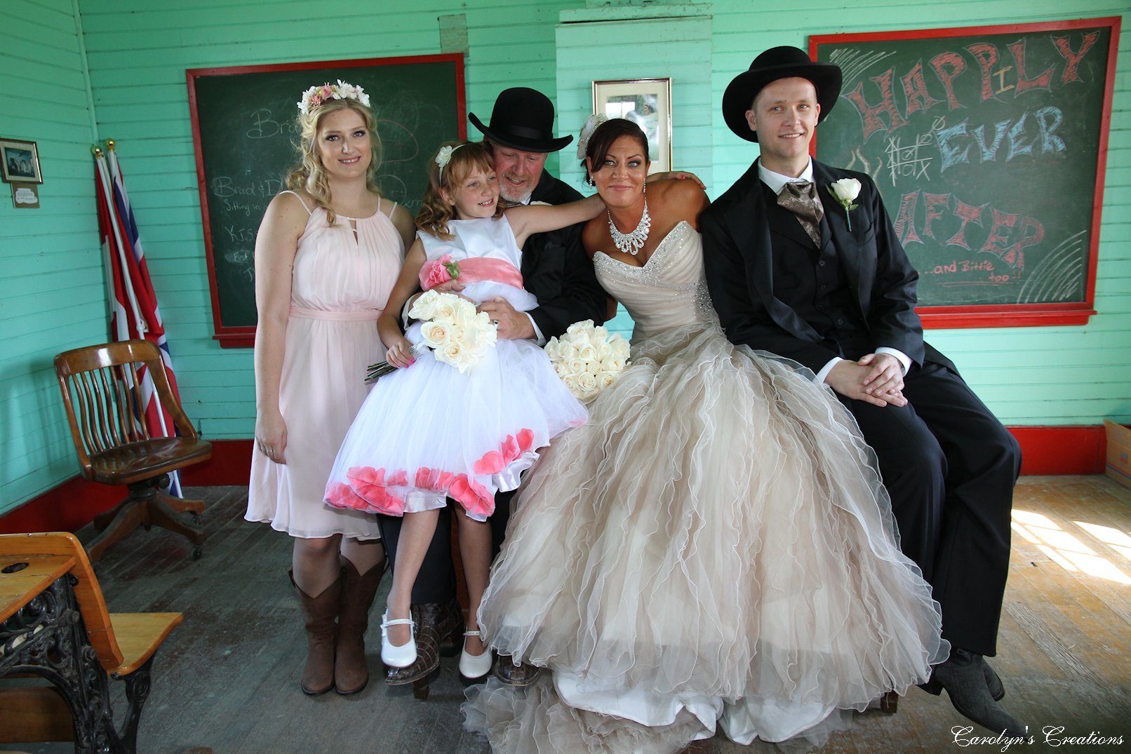 Demi and Brads Wedding Photographed in Calgary